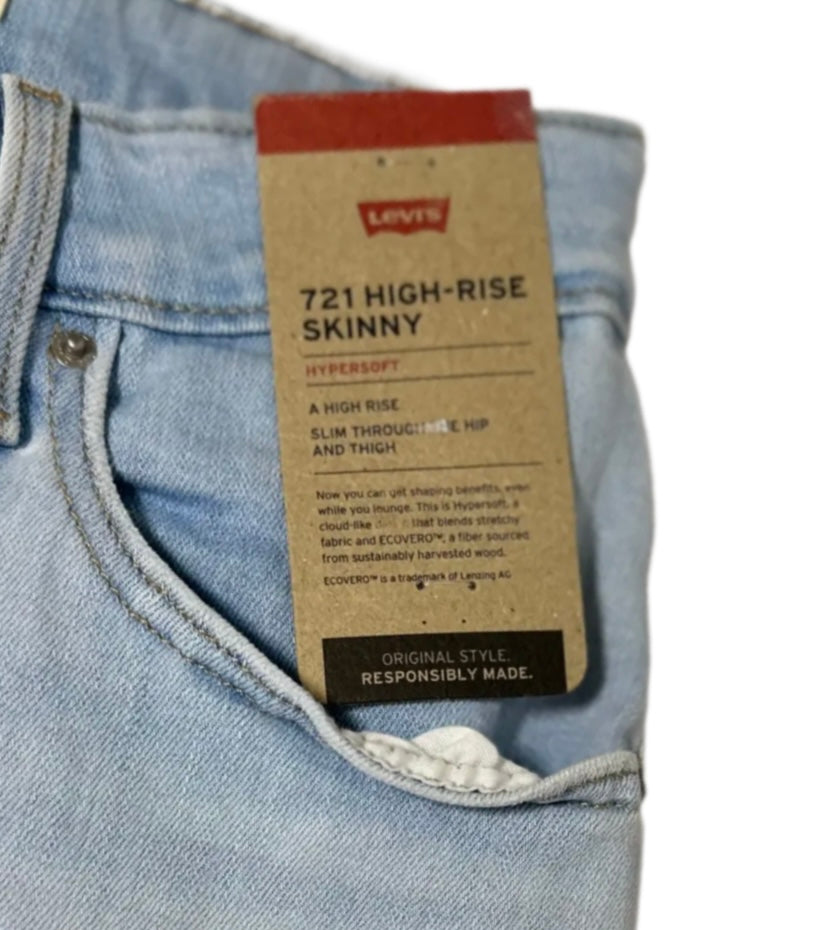 LEVI’S 721 High-Rise Skinny Jeans