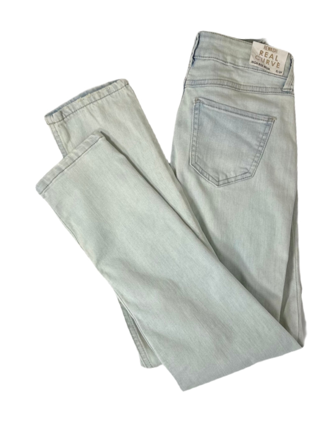 REWASH High Rise Mom Jeans