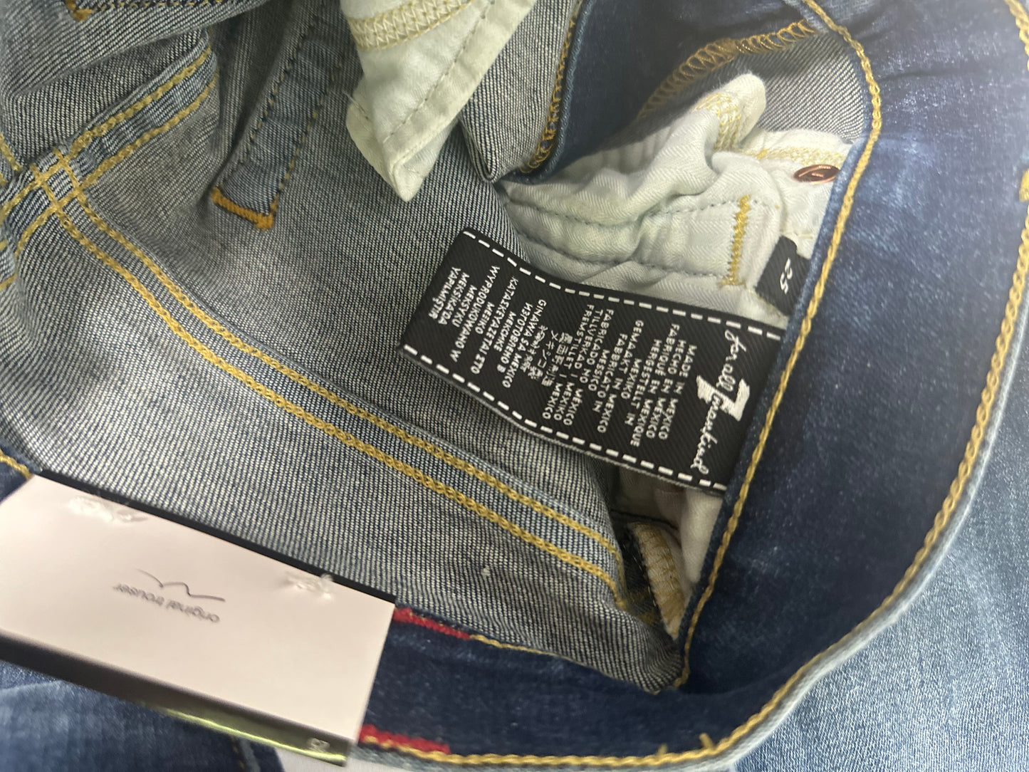 7 FOR ALL MAN KIND dojo original trouser jeans