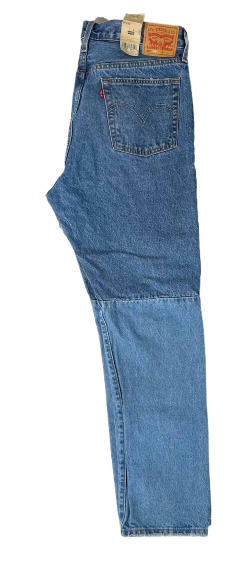 LEVI’S Women’s 501 Pieced Straight Leg Jeans