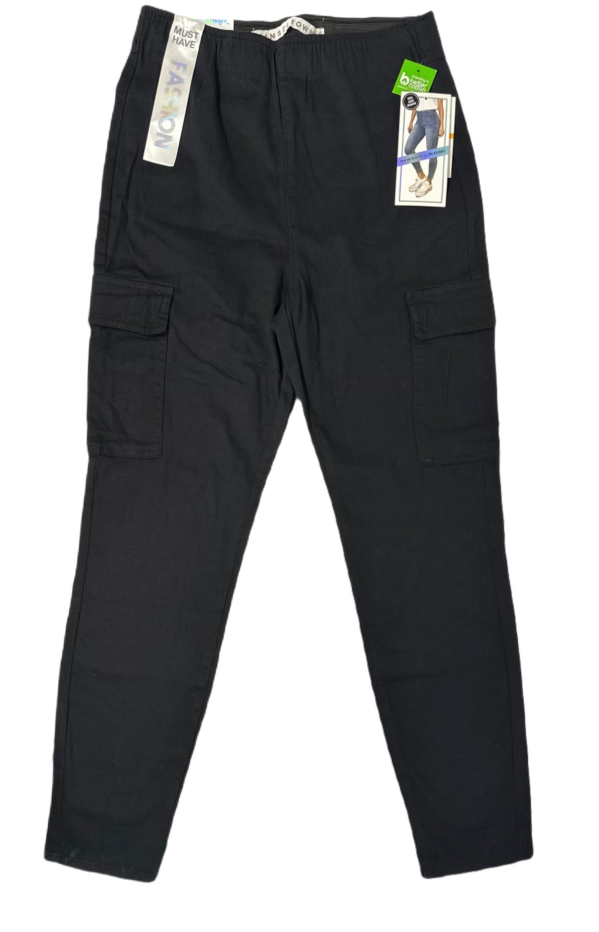 TINSELTOWN Pull-On Skinny Cargo Pants