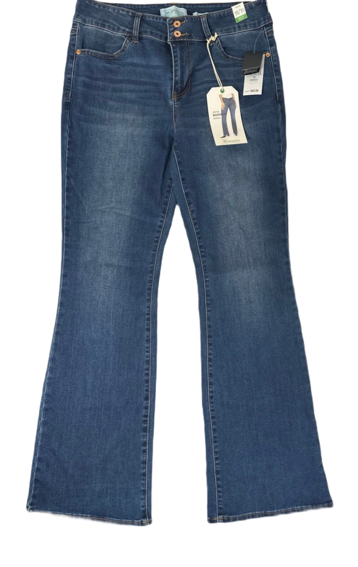 CELEBRITY PINK RE generation Mid-Rise Bootcut Jeans