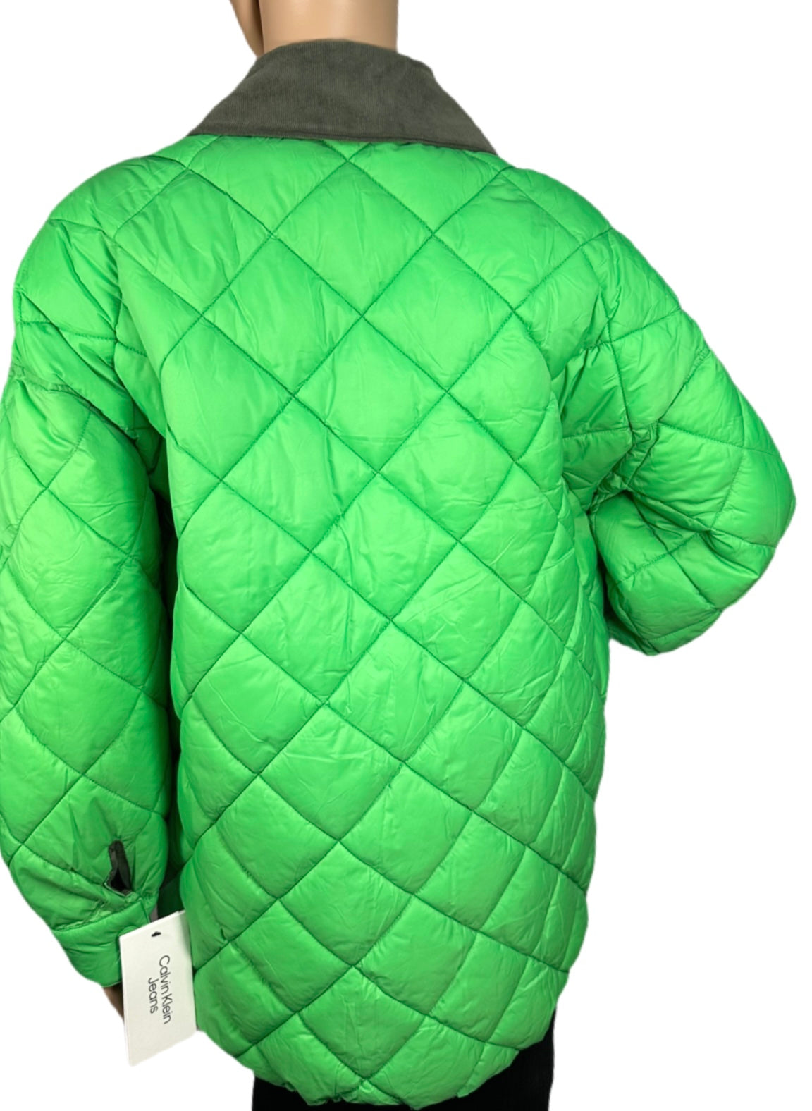 Calvin Klein Women’s Reversible Quilted Barn Jacket