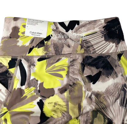CALVIN KLEIN Floral Print 7/8 Leggings