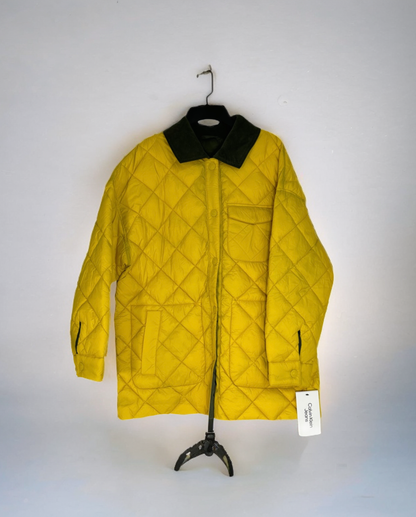 Calvin Klein Women’s Reversible Quilted Barn Jacket