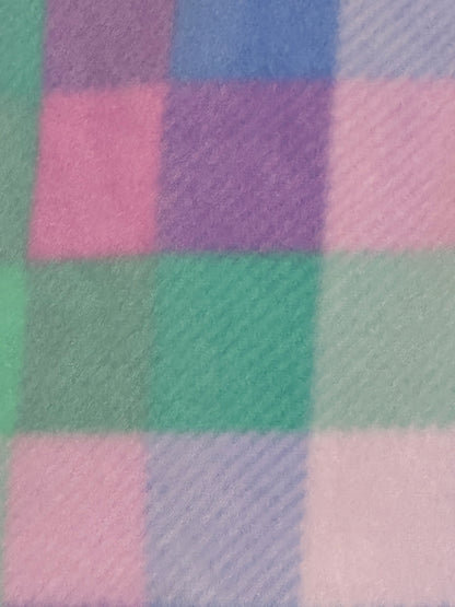 O'NEILL Colleen Plaid Cropped Sherpa Jacket