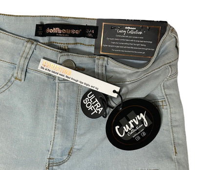 DOLLHOUSE Curvy Faded Skinny Jeans