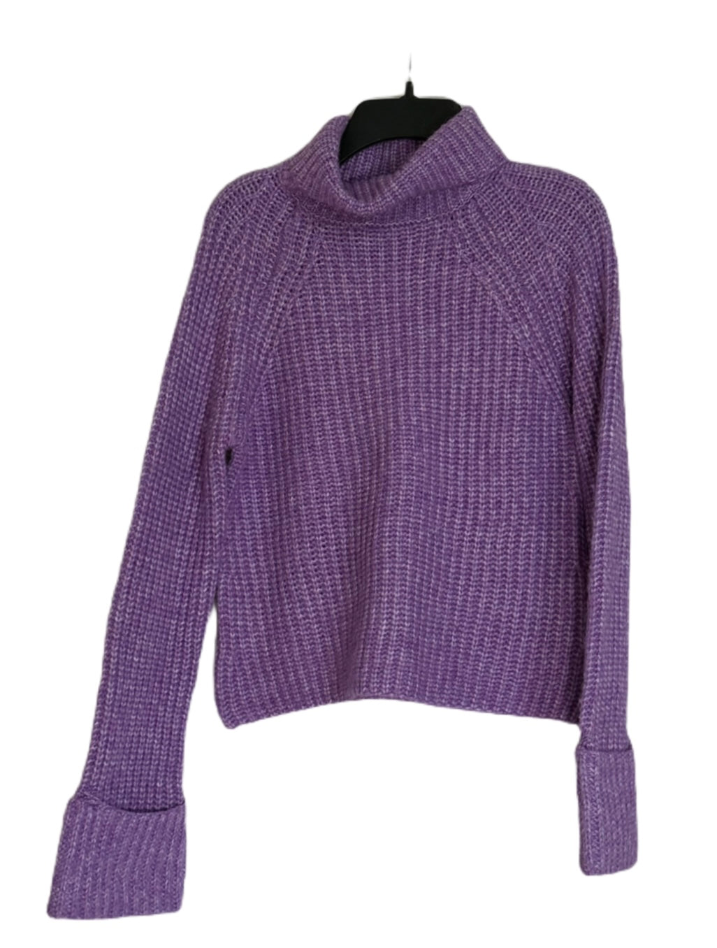 ULTRA FLIRT Ribbed Turtleneck Sweater