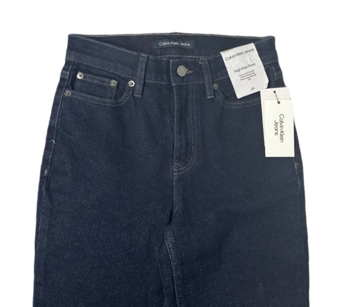 CALVIN KLEIN High-Rise Stretch Flare Jeans