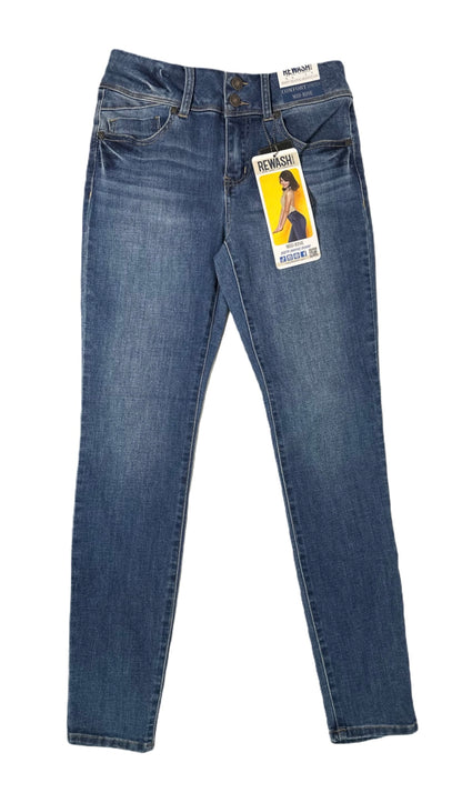 REWASH Mid-Rise Booty-Shaping Skinny Jeans