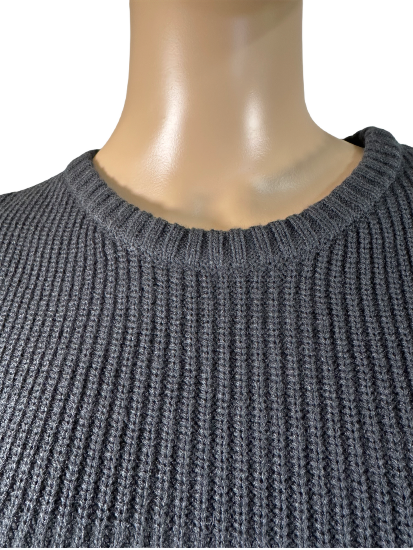 CALVIN KLEIN Woman’s Ribbed Long Sleeve Crew Neck Dress