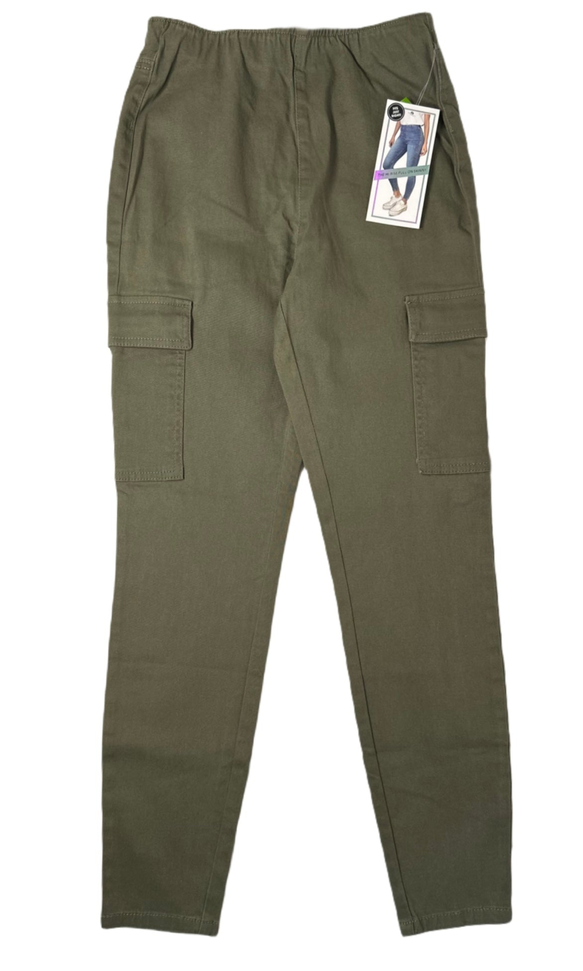 TINSELTOWN Pull-On Skinny Cargo Pants