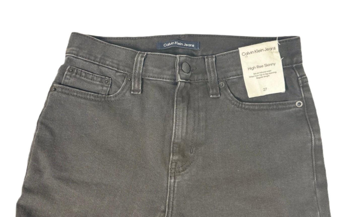CALVIN KLEIN High Rise Skinny Jeans