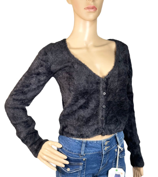 HURLEY Smooth Move Cropped Cardigan