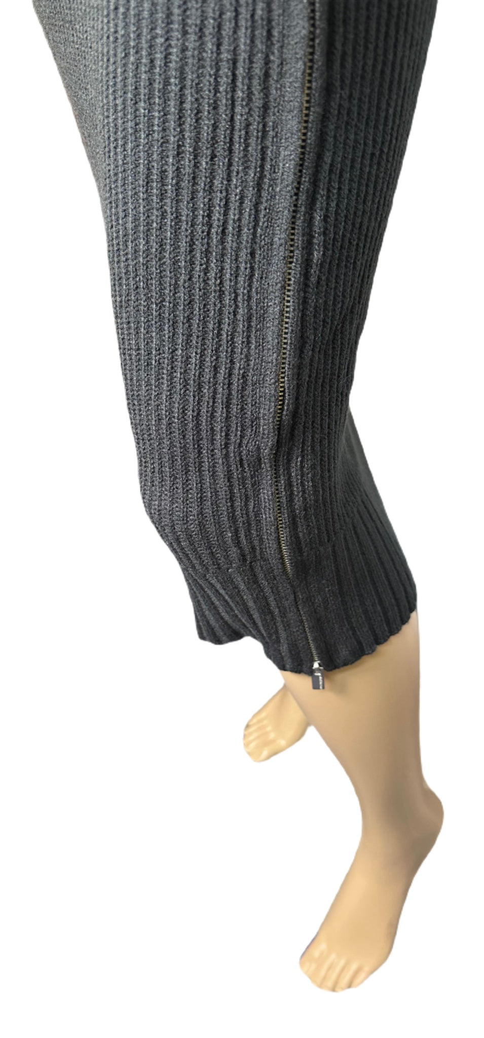 CALVIN KLEIN Woman’s Ribbed Long Sleeve Crew Neck Dress