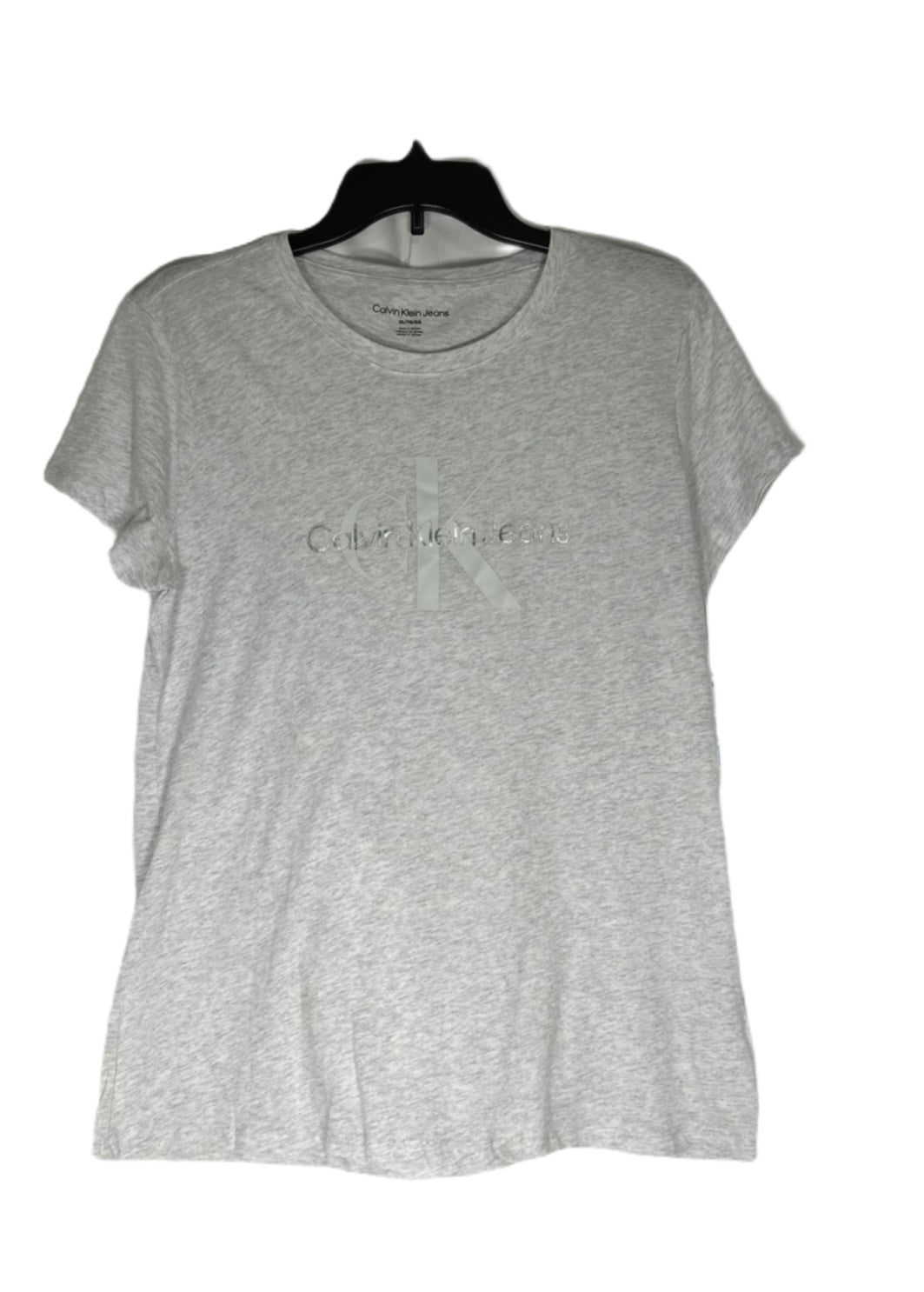 CALVIN KLEIN Monogram Logo Short-Sleeve Iconic T-Shirt
