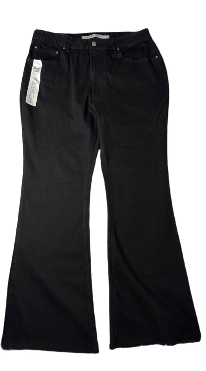 TINSELTOWN High-Rise Straight Leg Flare Jeans