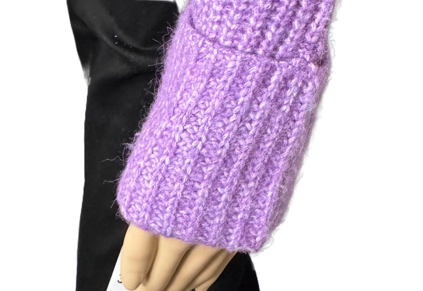 ULTRA FLIRT Ribbed Turtleneck Sweater