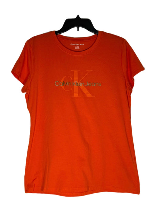 CALVIN KLEIN Monogram Logo Short-Sleeve Iconic T-Shirt