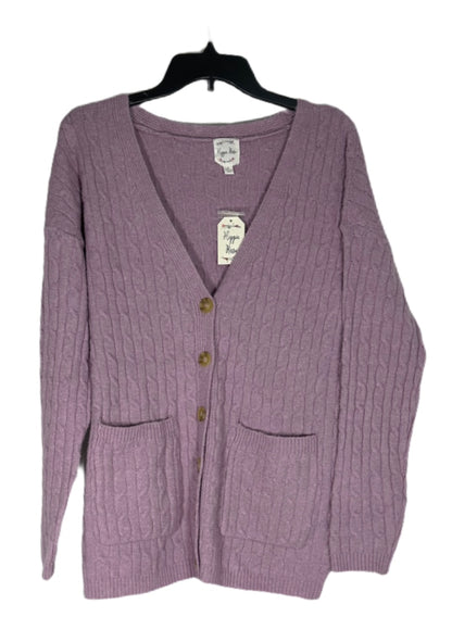 HIPPIE ROSE Baby-Cable-Knit Button Front Cardigan