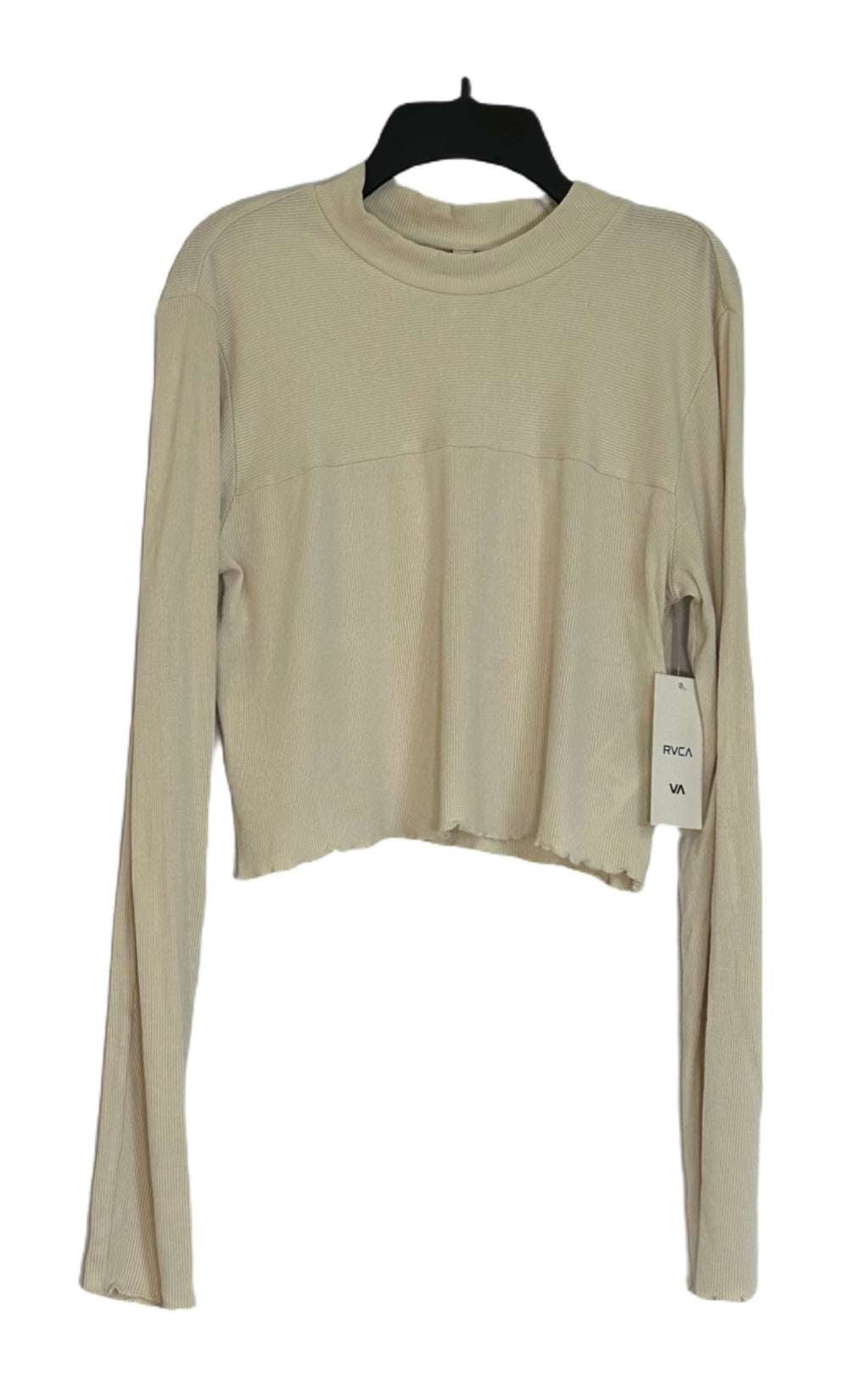 RVCA Saved Long Sleeve Crop Top
