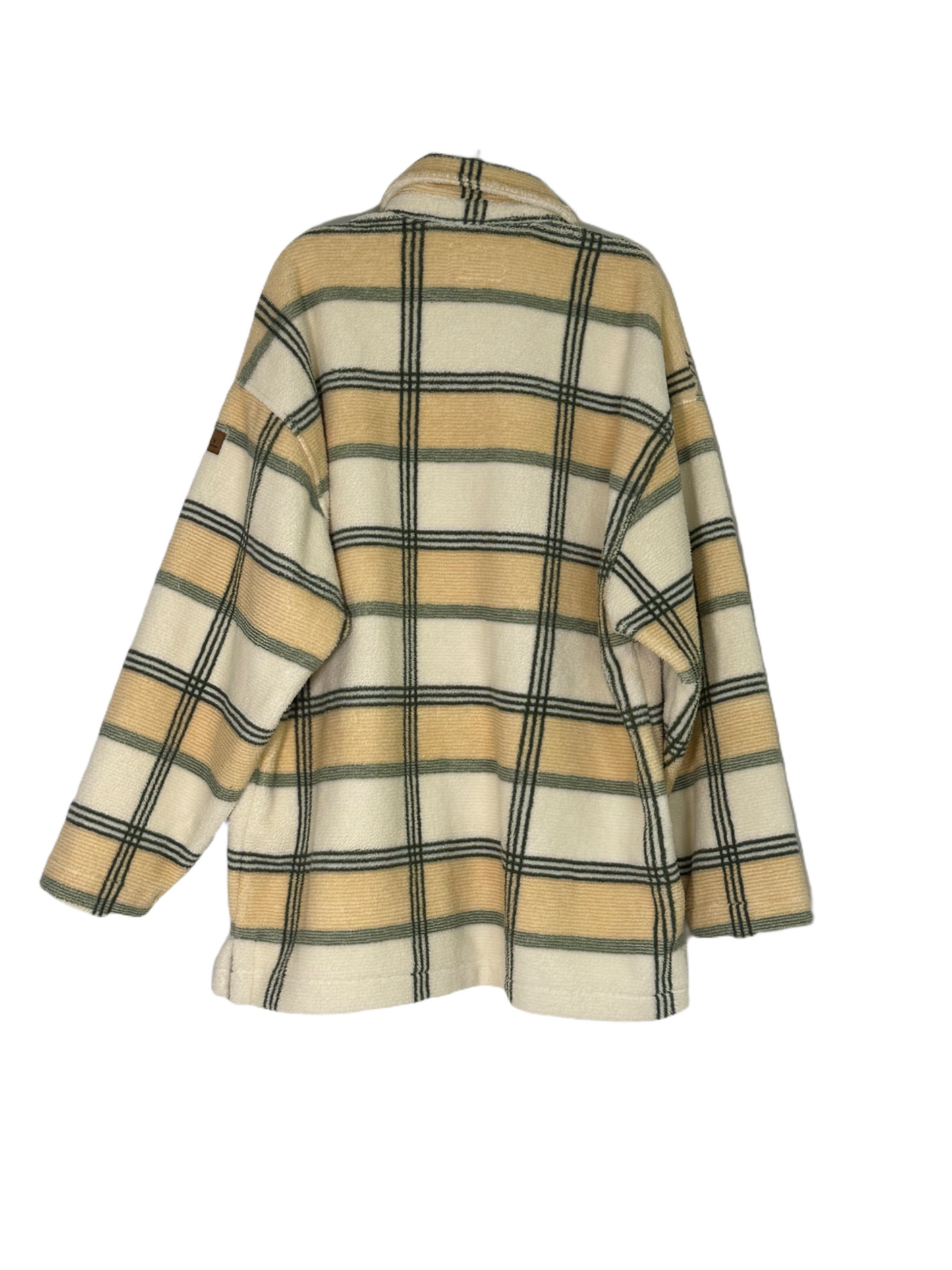 ROXY Juniors Next Adventure Plaid Fleece Shirt