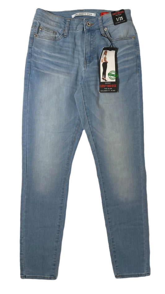 CELEBRITY PINK Curvy Mid-Rise Skinny Jeans