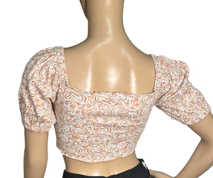 ROXY Cropped Printed Top