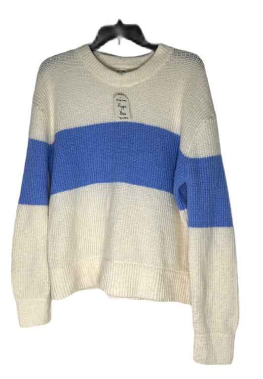 HIPPIE ROSE Crewneck Balloon-Sleeve Sweater